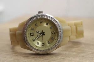 RELIC ZR11903 All Stainless Steel Quartz Analog Women's Watch 6.75" New Battery - Picture 1 of 6