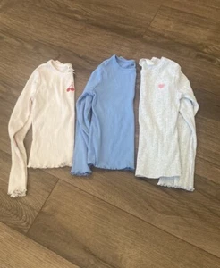 Set Of Girls Long Sleeve Shirts  - Picture 1 of 4