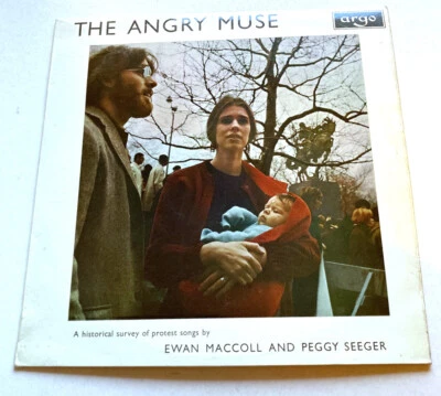 EWAN MacCOLL & PEGGY SEEGER 'THE ANGRY MUSE' 1968 MONO LP EX/EX Foto 1 de 4