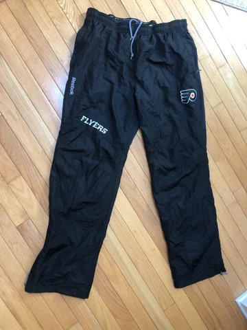 PHILADELPHIA FLYERS REEBOK PANTS-MENS LARGE-FREE SHIPPING Cover
