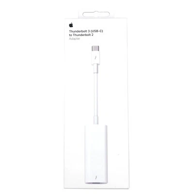 Genuine Apple Thunderbolt 3 USB-C to Thunderbolt 2 USB Cable Adapter MYH93AM - Image 1 of 4