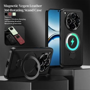 Magnetic Vegen Leather 360 Stand Back Case For Oppo Find X8 Ultra / X8 Pro / X8 - Picture 1 of 30