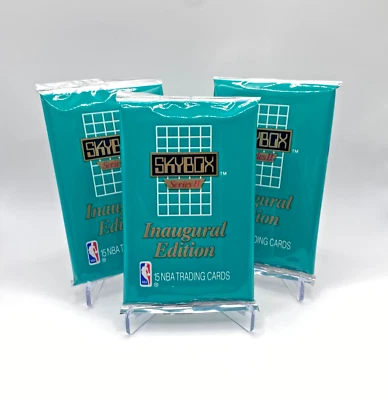 1990-91 SkyBox NBA баскетбол серии II (3) в заводской упаковке пакеты (3 упаковки) - Изображение 1 из 4