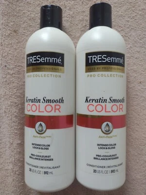 2 TRESEMME KERATIN SMOOTH COLOR CONDITIONER 20 FL OZ Intense Color Lock & Gloss - Image 1 of 4