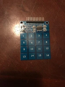 TTP229 16 Kanal Digital Touch Sensor Kapazitiver Schalter Modul UE Arduino Pi - Bild 1 von 2