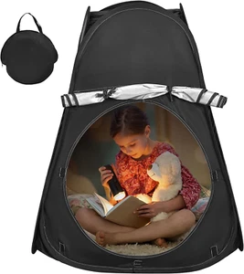 Yabumak Sensory Tent, Premium Pop-Up Sensory Den Blackout Tent for Special Educa - Picture 1 of 12