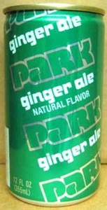 PARK GINGER ALE empty Soda CAN, Jewel Companies, Barrington, ILLINOIS c.1985 1+ - Picture 1 of 4