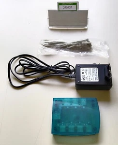 USB Hub / 7 Port / Blau / Laptop / Desktop PC / inkl. Netzteil und USB Kabel - Bild 1 von 4