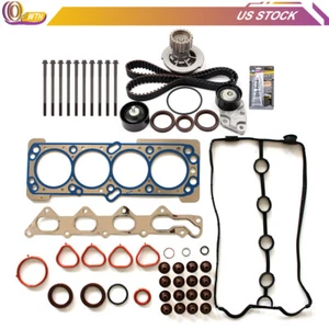 JUEGO DE PERNOS DE JUNTA DE CABEZA KIT DE CORREA DE DISTRIBUCIÓN BOMBA DE AGUA PARA 06-08 CHEVROLET AVEO 1.6L - Imagen 1 de 24