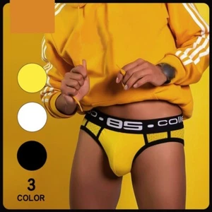 2PCS Mans Mesh Underwear Underpants Breathable Briefs Low Waist Bikini Panties - Picture 1 of 14