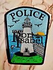 Port Isabel Police Department Texas Iron Sew On Patch Embroidered Badge
