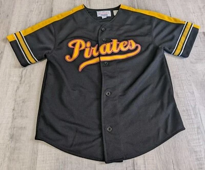Vintage Starter Pittsburgh Pirates Jersey Jason Kendall 18 Youth Sz M Button Up - Image 1 of 4