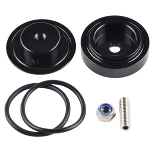 Kit de limpiaparabrisas trasero negro aluminio tapa de bloqueo para Honda Civic Acura - Imagen 1 de 10