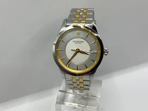 Victorinox Swiss Army “Alliance” Swiss Quartz 241803 Gold & SS 40MM Watch - Picture 1 of 8