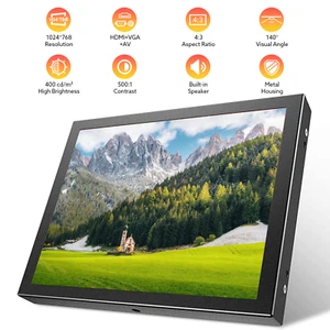 8in HDMI/VGA/AV Video Eingang Monitor Auto Rücksicht TFT LCD-Bildschirm-Anzeige - Afbeelding 1 van 12