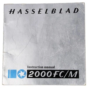 Hasselblad 2000FC/M Instruction Manual - Picture 1 of 2