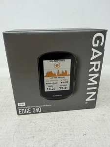 BRAND NEW Garmin Edge 540 Solar GPS Cycling Computer (010-02694-20) - Picture 1 of 4