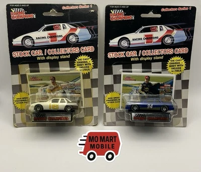 Racing Champions Serie 1 Fondo Plano Sterling Marlin Larry Pearson NASCAR 1/64 Foto 1 de 4