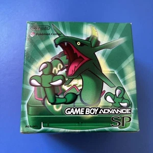 Nintendo Game Boy Advance SP Rayquaza Edition pokemon center limited used - Picture 1 of 16