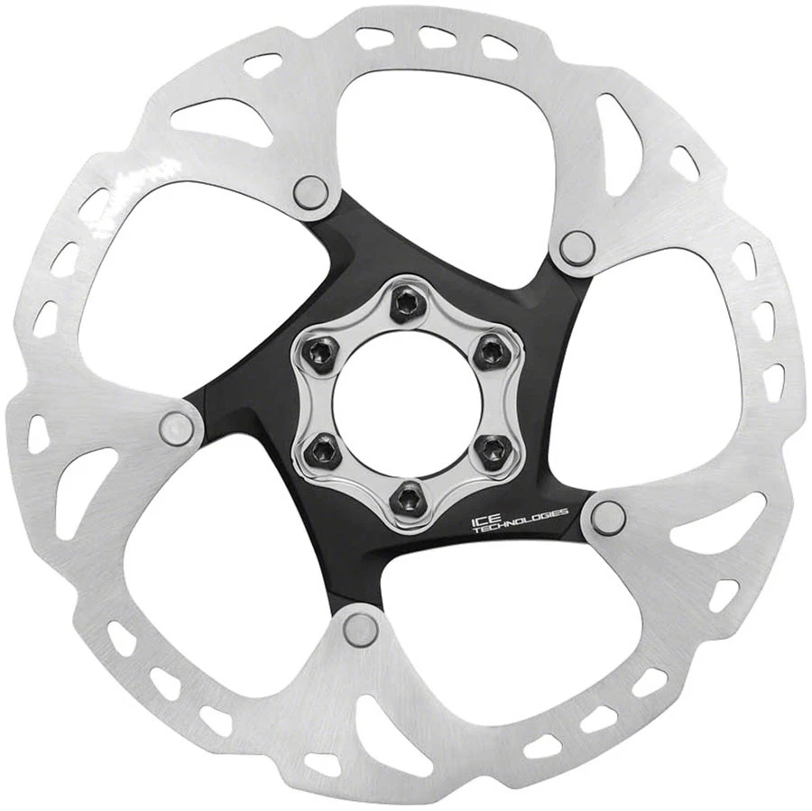 Shimano Deore XT SM-RT86-M2 Disc Brake Rotor - 180mm, 6-Bolt, Silver/Black - Image 1 of 1