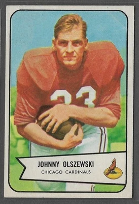 1954 Bowman #117 John Olszewski (VGEX-EX) Chicago Cardinals - Image 1 of 2