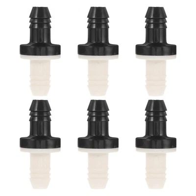  6pcs One Way Check Valve: 3/8 Inch Non Return One Way Check Valve Fuel Hose - Image 1 of 4