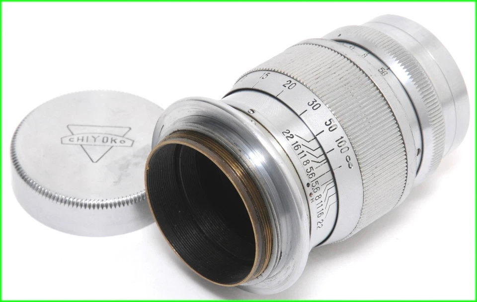 РЕДКИЙ объектив Chiyoko C Tele Rokkor 5,6/11 см Molehill для винтового крепления Leica M39 - Изображение 1 из 1