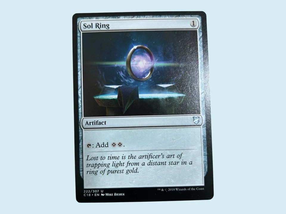 Sol Ring, Commander 2018, NM, Magic the Gathering MTG - Image 1 of 1