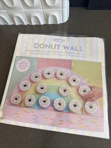 RARE Ginger Ray Rainbow Kids Party Donut/Donut Wall Alternative Birthday Cake - Bild 1 von 5