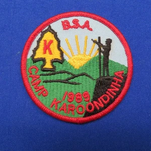 Pfadfinder 1989 Camp Karoondinha Patch Susquehanna PA 259C1 - Bild 1 von 2