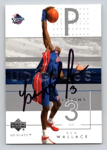 BEN WALLACE 2003 UD Glass Autographed card TTM /IP signature - Picture 1 of 2