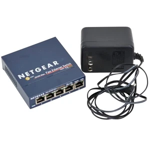 Netgear Prosafe FS105 5-Port 10/100 Fast Ethernet Desktop Switch FS105 v2 - Picture 1 of 7