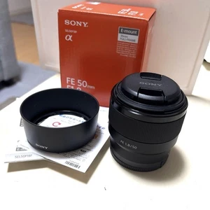 Sony FE 50mm F1.8 OSS E Mount Lens SEL50F18F Excellent Condition - Picture 1 of 2