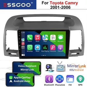 4+64G For Toyota Camry 2002-2006 Android14.0 Car Stereo Radio CarPlay GPS FM AHD - Foto 1 di 13