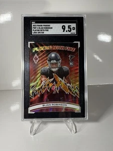Bijan Robinson che gioca con il fuoco - Lava Rookie 2023 Phoenix /150 SGC 9,5 - Foto 1 di 2