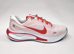 Nike Journey Run White/Lt Crimson Women's Running Shoes-Size 6 NWB FJ7765-111 - Picture 1 of 9