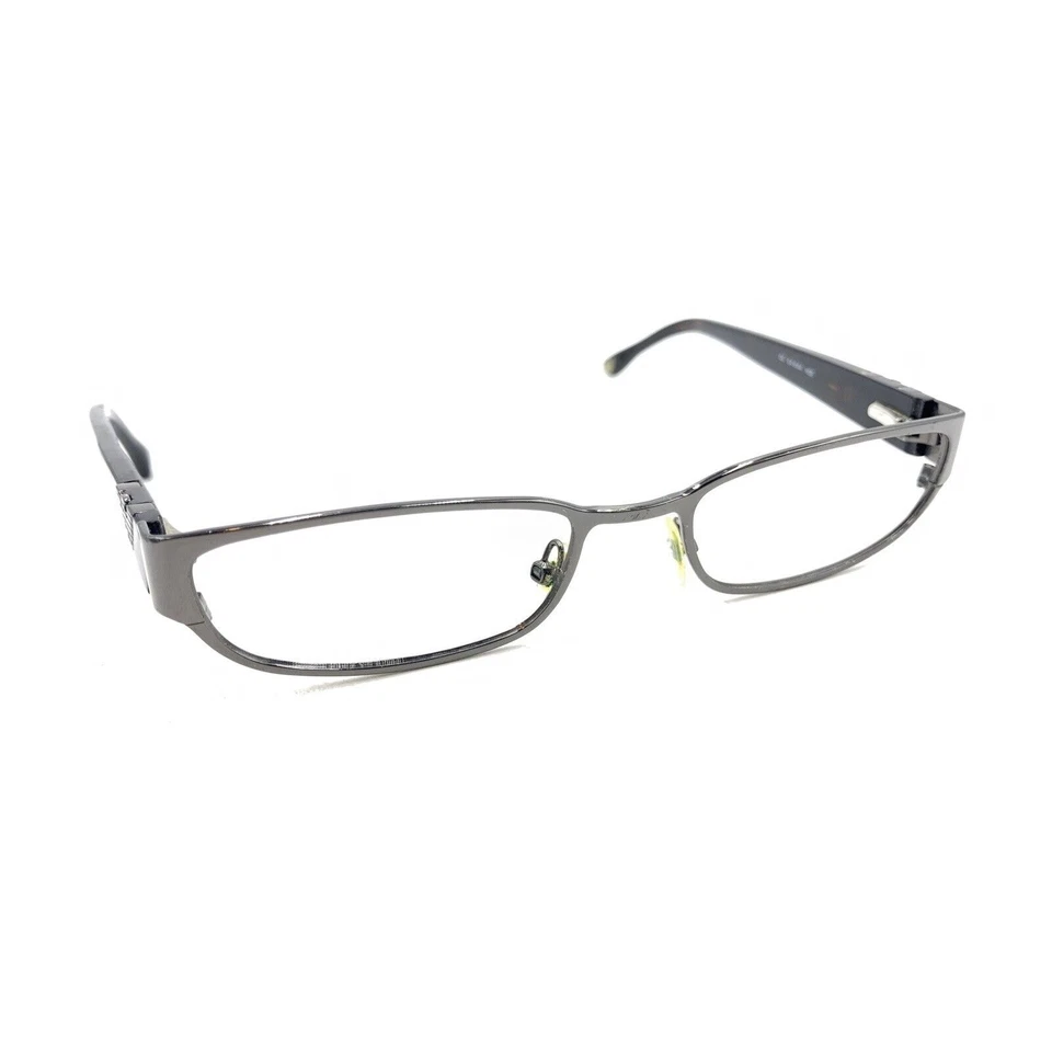 Monturas de gafas Emporio Armani EA 9304 HQE gris metalizado negro 50-17 135 Italia Foto 1 de 4