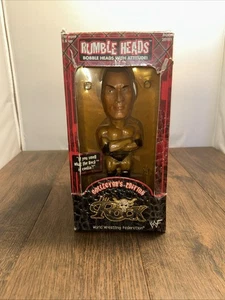 WWF Rumble Heads The Rock Dwayne Johnson Bobble Head Collector's Edition Vintage - Picture 1 of 16