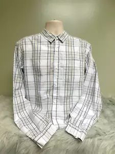 Columbia Sportswear Mens Button Down Shirt Plaid Long Sleeve Large - Picture 1 of 5