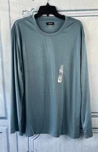 Alfani Size:XL Men’s Long Sleeve Top Stretch Crew Neck Deep Patina OEKO TEX - Picture 1 of 7