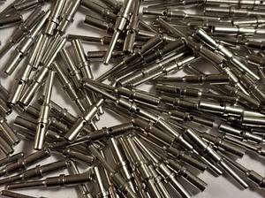 (100-PK) Te Connectivity 0460-202-16141 , 20-16 AWG Nickel Solid Pin - Picture 1 of 3