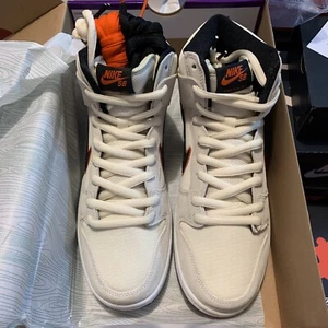 Nike SB Dunk High San Francisco Giants Black Orange Coconut DO9394-100 Size 10M - Picture 1 of 5