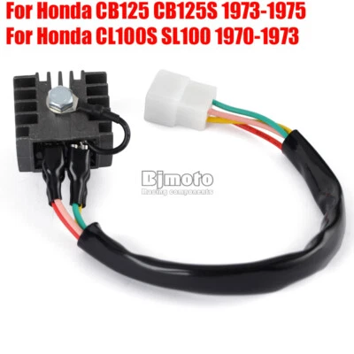 Регулятор выпрямителя для Honda CB100 CB100 1970-1973 CL100 CL100S CL100S2 CL100S3 - Изображение 1 из 4