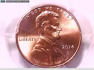 2014 D Lincoln Shield Cent PCGS MS 67 RD 32895453 Video - Picture 1 of 3