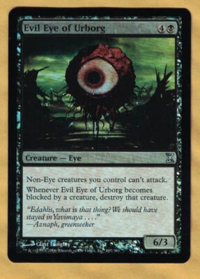 Foil -  Evil Eye of Urborg  (Time Spiral,   Uncommon,  English,  2006)  MTG  NM - Image 1 of 2