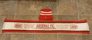 ARSENAL F.C Fútbol Londres Inglaterra 1979 Copa Ganadores Bufanda y Gorra Artilleros Raros - Imagen 1 de 19