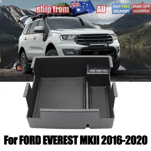 For Ford Everest 2016- 2020 Black Armrest Storage Box Glove Accessories Tray AU - Picture 1 of 8