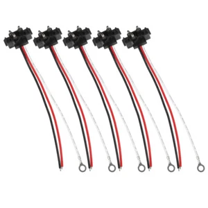 Arnés de luz trasera conector de luz de remolque cable conector coleta de 3 cables 5 piezas - Imagen 1 de 12
