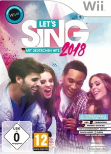 NINTENDO WII SPIEL" LET´S SING 2018 mit deutschen Hits | NEU(VP BESCHÄDIGT) - Bild 1 von 1