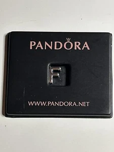 Authentic Pandora 🌟 Mini Petite Floating Locket 🌟 Letter F 🌟 P2 S925 ALE - Picture 1 of 3